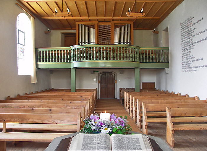 Church / Organ / Photo: Heinz Rieder