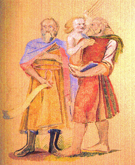 Freske von Balthus