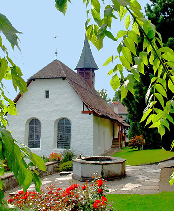 Ev.-ref. Kirche Beatenberg Rückseite / Foto: Heinz Rieder