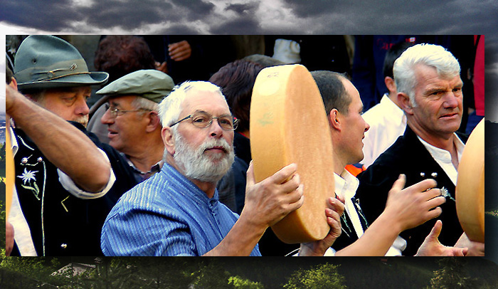 » Justistal Chästeilet (apportioning cheese) photo: F.Bieri