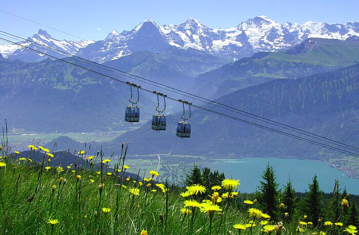 Cable car Beatenberg - Niederhorn / Photo: Fritz Bieri