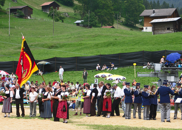 Festakt Oberländisches Schwingfest 2007 / Foto: Heinz Rieder