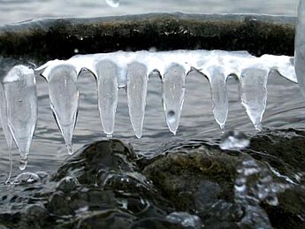 Frosting / to turn to ice ... (Photo: Fritz Bieri)