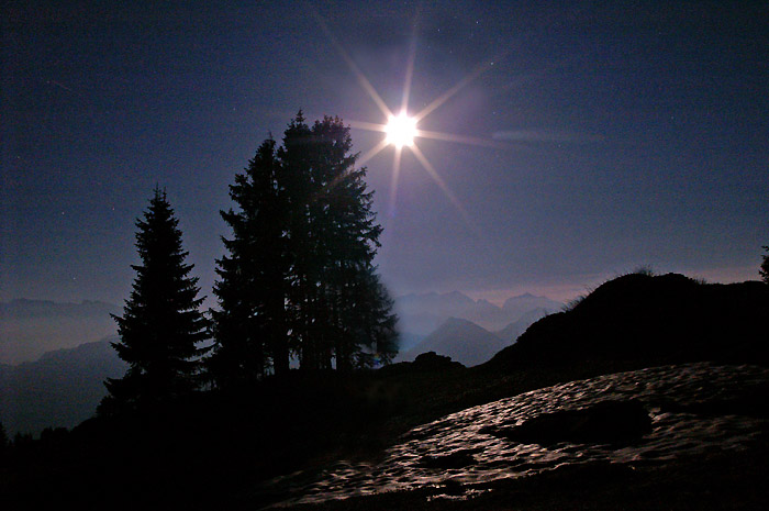 Mondlicht / Foto: Fritz Bieri