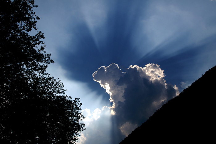 Wolkenspiel / Foto: Fritz Bieri