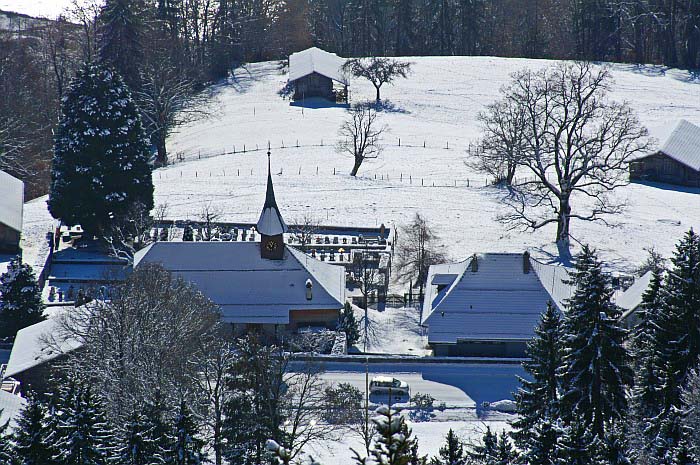 Kirche / Winterzeit / Foto: Fritz Bieri