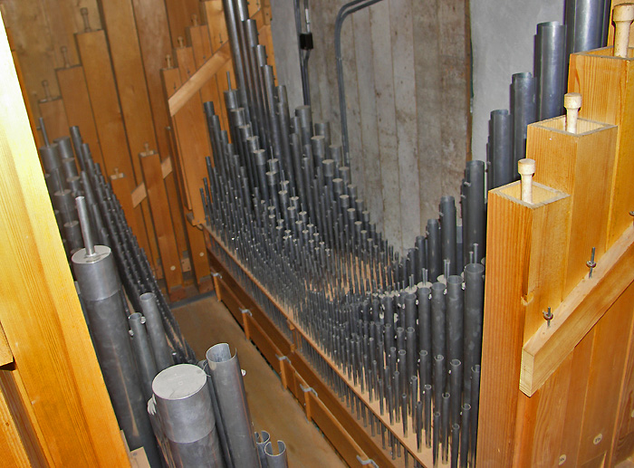 Organ pipes / Photo: Heinz Rieder