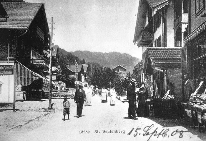 Dorf Beatenberg um 1908