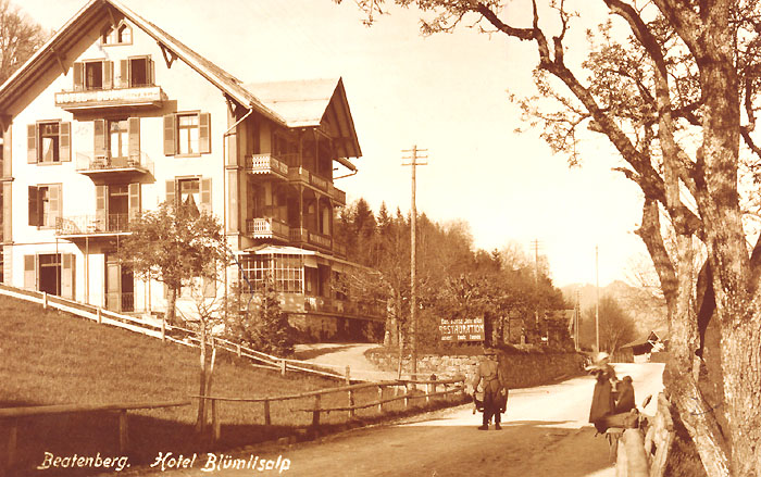 Postkarte Hotel Blümlisalp