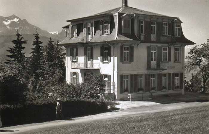 Hotel Firnelicht von der Strasse