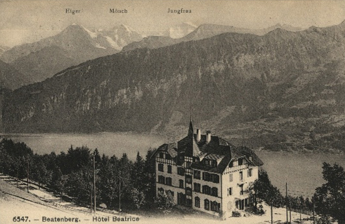 Postkarte Hotel Beatrice
