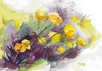 Aquarell: Eveline Steiner / Fotobearbeitung: Heinz Rieder