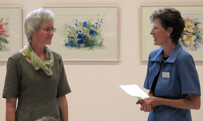 Vernissage: Eveline Steiner, Lea Hafner / Foto: Fritz Bieri