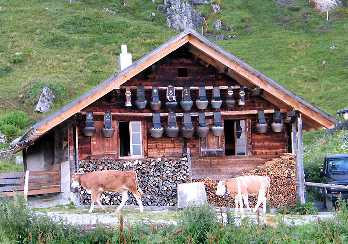 Fassade der Sennenstube / Foto: Fritz Bieri