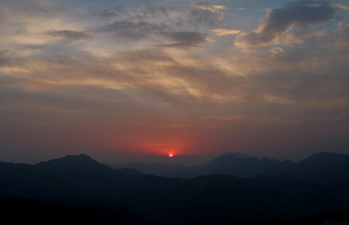 Sonnenaufgang / Foto: Fritz Bieri