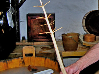 Brächer für den Ziegenkäse / Foto: Fritz Bieri