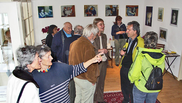 Vernissage / Foto: Heinz Rieder