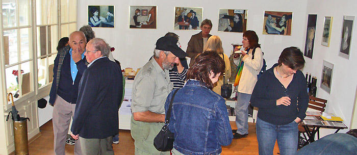 Vernissage / Foto: Heinz Rieder