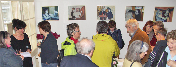 Vernissage / Foto: Heinz Rieder