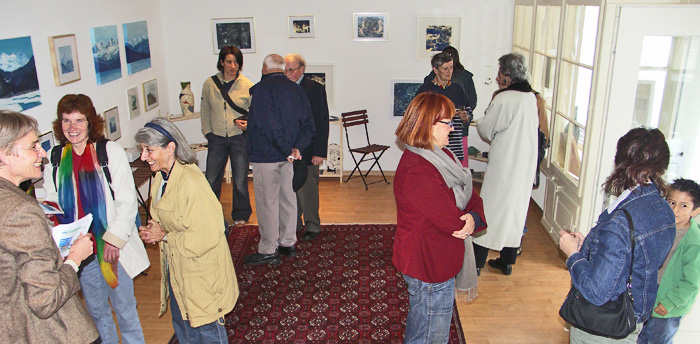 Impressionen der Vernissage / Foto: Heinz Rieder