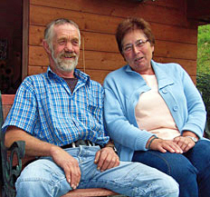 Chrigel Oherli mit Margrit / Foto: Verena Moser