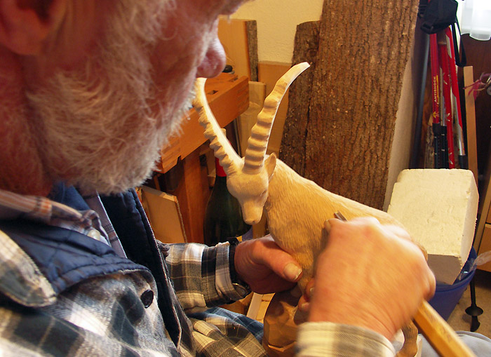 Christian Oehrli bei seinem liebsten Hobby / Foto: Heinz Rieder