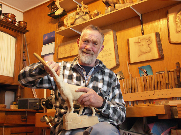 Christian Oehrli bei seinem liebsten Hobby / Foto: Heinz Rieder