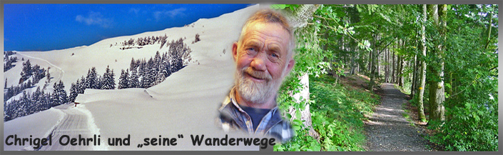 Unterhalt der Wanderwege / Fotos: Heinz Rieder