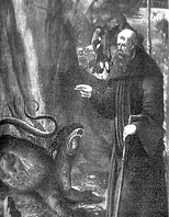 Beatus mit Drache