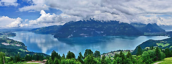» Position Leissigen: Lake Thun, Beatenberg / Photo: F.Bieri
