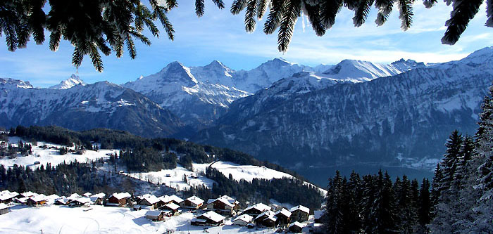 Blick zum Jungfraumassiv / Foto: H.Rieder