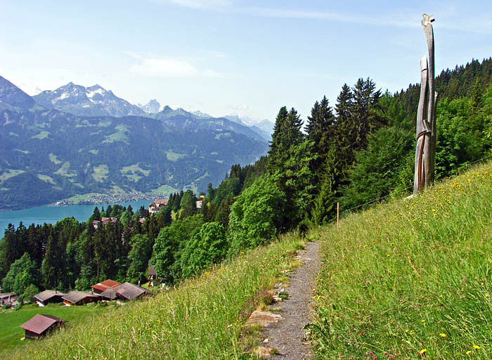 Skulptur am Beatusweg / Foto: Heinz Rieder