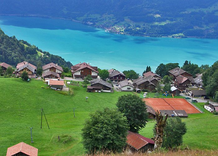 Spirenwald mit Thunersee / Foto: Heinz Rieder