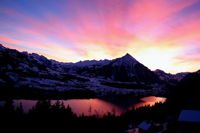 Niesen und Thunersee / Foto: Fritz Bieri